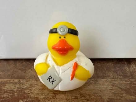Photo of free Doctor rubber ducky (Belmont) #1