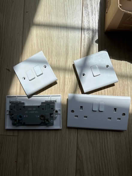 Photo of free Sockets and switches (Caldecott OX14) #1