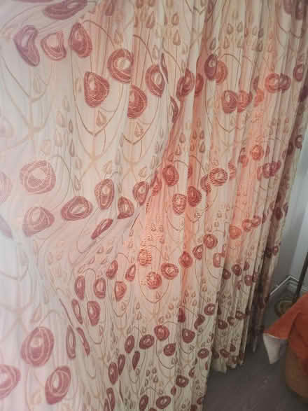 Photo of free Lined Curtains to fit double window (WD23 3SZ) #3