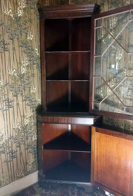 Photo of free Corner Display Cabinet (N16 Stamford Hill, Hackney) #2