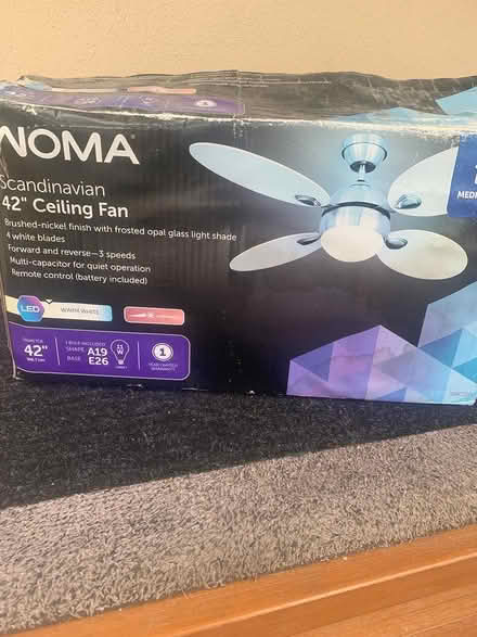 Photo of free 42 in ceiling fan (Old Ottawa South) #1