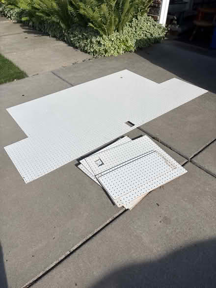 Photo of free Peg board pieces (Colbert) #1