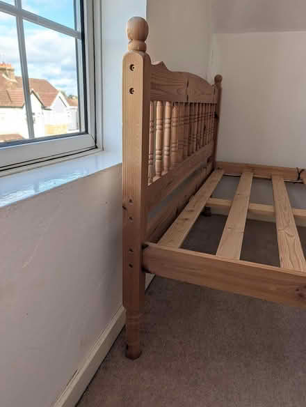 Photo of free Double bed frame (Walton-on-Thames) #2