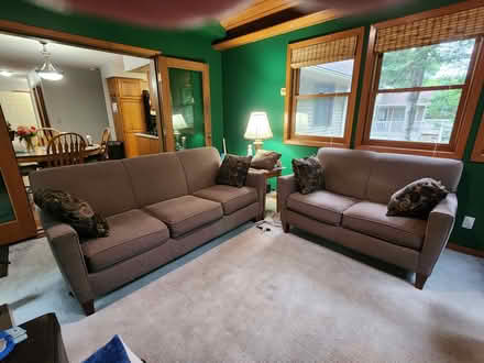 Photo of free Sofa-Loveseat Set (North side of Lakeville) #1