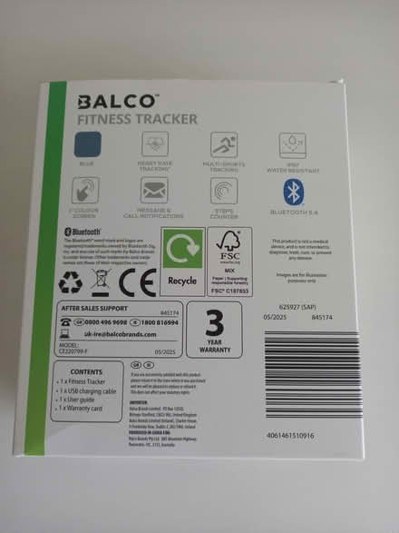 Photo of free Balco fitness tracker (Darland, Medway) #4