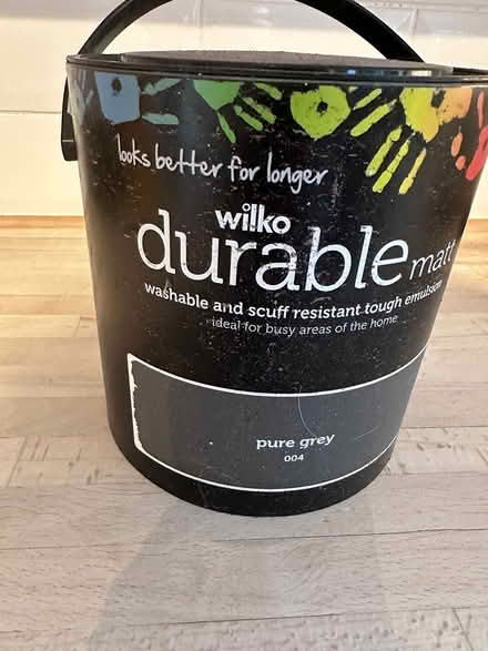 Photo of free Tin of grey paint (Warwick CV34) #1