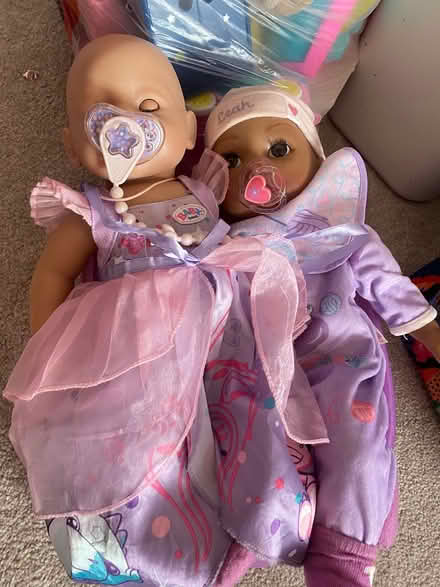 Photo of free Two Baby Born Dolls (Southfields SW19) #1