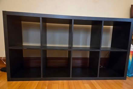 Photo of free Kallax black bookshelf (Medford Hillside) #1