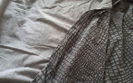 Photo of free Large duvet cover snakeskin pattern (South Acton) #2