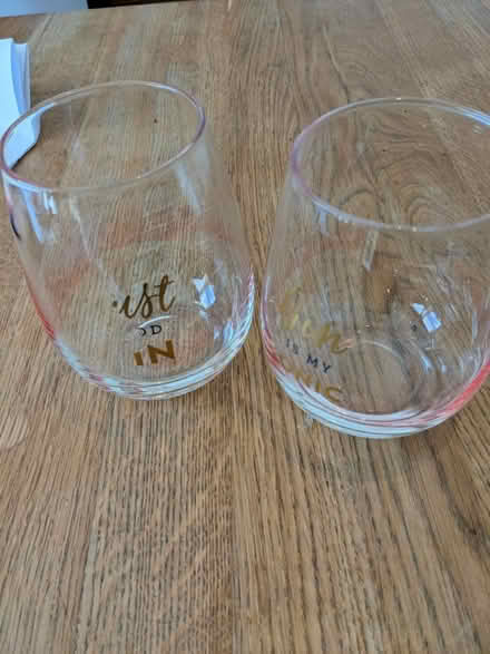 Photo of free 2 glasses (Stannington S6) #1