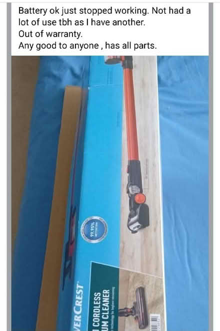 Photo of free Hoover (Sheddingdean RH15) #1