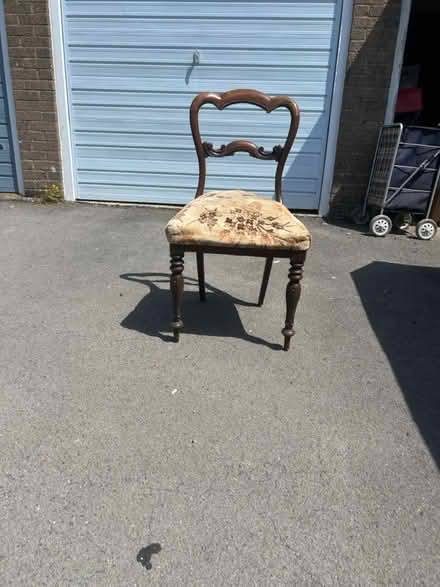 Photo of free Three chairs and single wardrobe (Dorchester poundbury DT1) #1