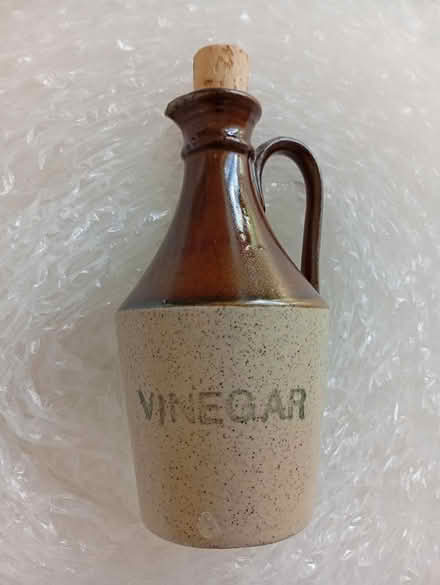Photo of free Vintage Vinegar Stoneware Bottle (Buxworth SK23) #1