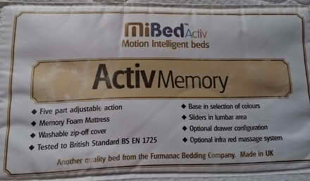 Photo of free Single memory foam mattress (Bradlaugh Fields NN3) #2