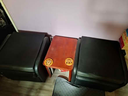 Photo of free 2 recliner chairs and a sofa bed (ME4) #2