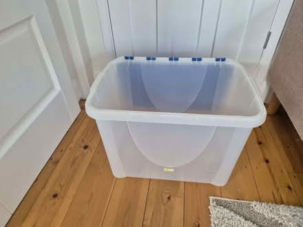 Photo of free Large plastic storage box (Lye Valley OX3) #3