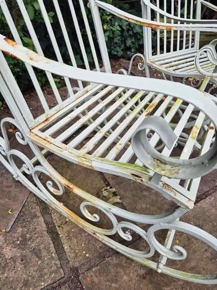 Photo of free Pretty iron garden rocking chairs (Merrow GU4) #4