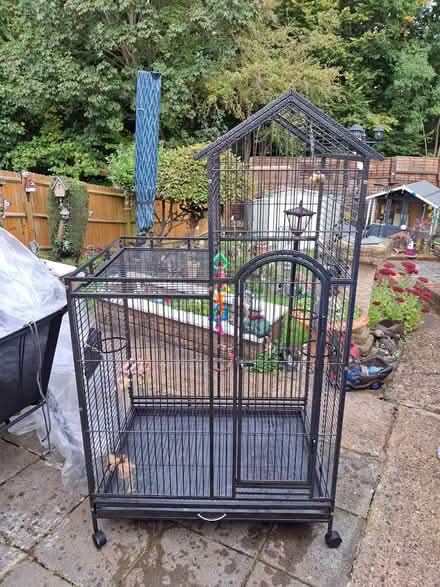 Photo of free large parrot cage (Hemel hempstead) #1