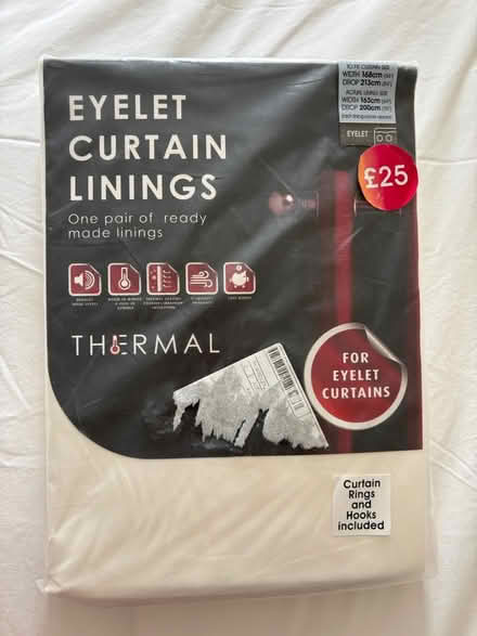 Photo of free Curtain Thermal linings (Marston OX3) #1