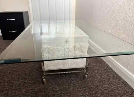 Photo of free Glass coffee table (NR13 4TL) #3