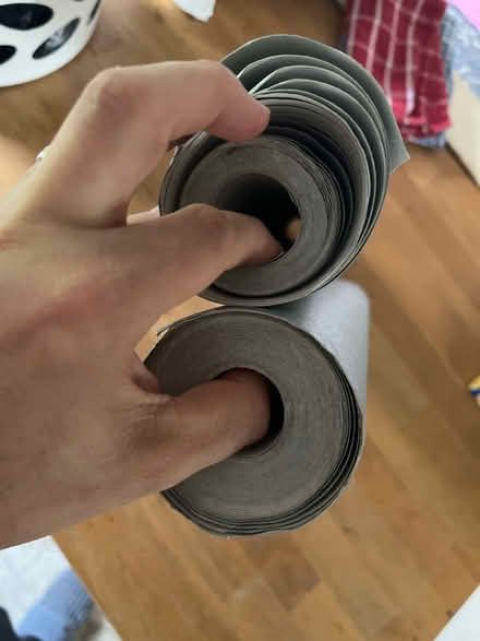 Photo of free 2 rolls of thick silver paper (Werrington PE4) #2