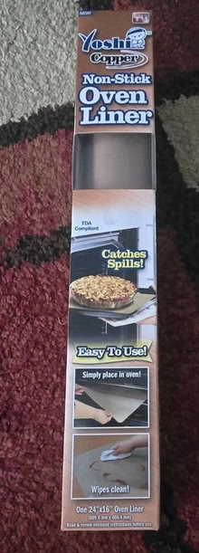 Photo of free Non-stick oven liner (Block by Lombard pool) #1