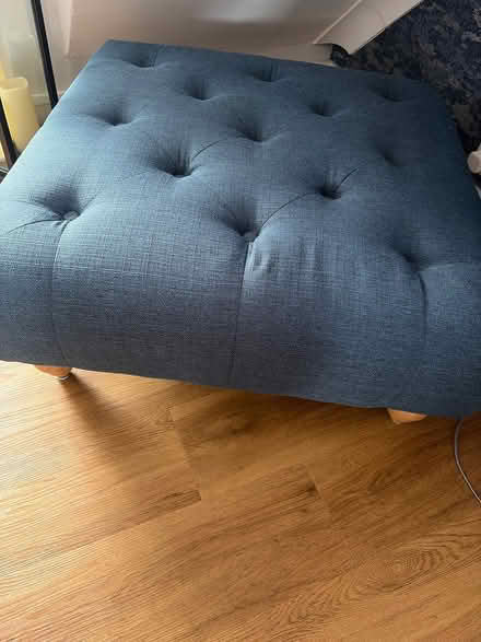 Photo of free 2 x 2 seater settee and one foot stool (Norton Canes WS11) #1