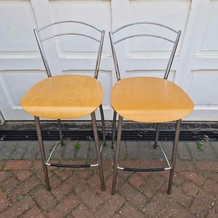 Photo of free 2 bar stools (Barlborough, S43 4WH) #1
