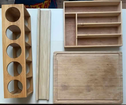 Photo of free Wooden/ bamboo kitchen island (Perry Vale SE23) #1
