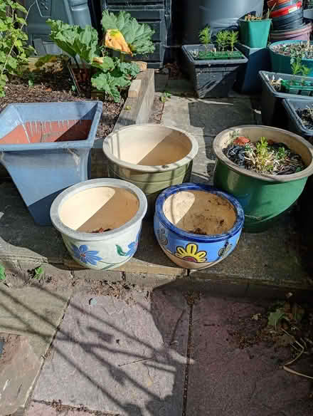Photo of free Garden planters /pots (Grange CH48) #1