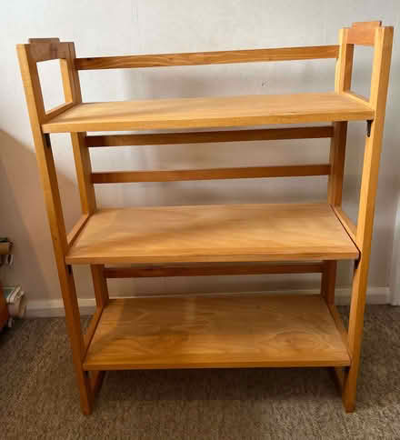 Photo of free Folding bookcase (Riverside B98) #1