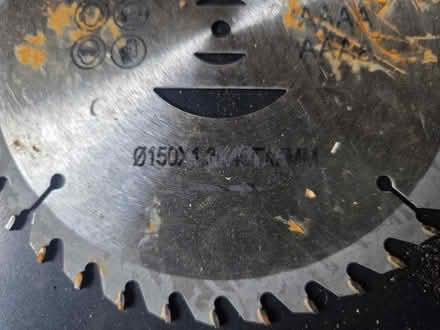 Photo of free 2 x TCT circular saw blades (Frimley) #2