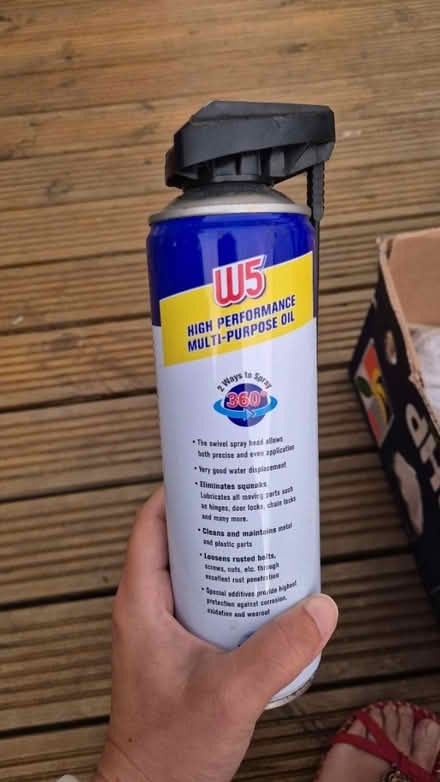 Photo of free W5 oil spray (Downham BR1) #1