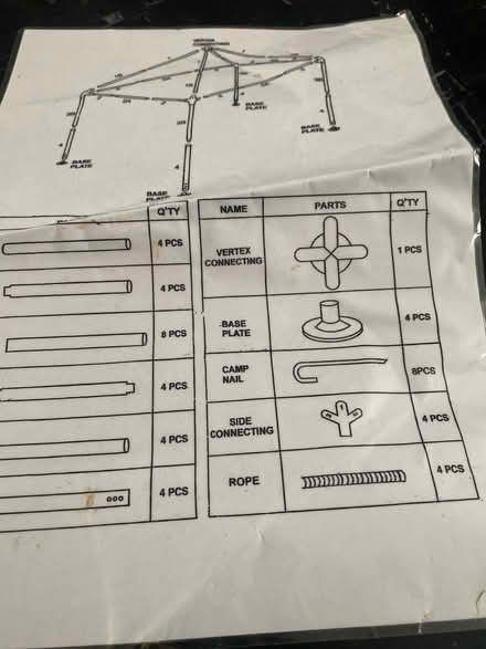 Photo of free large gazebo (Kimberley NG16) #2