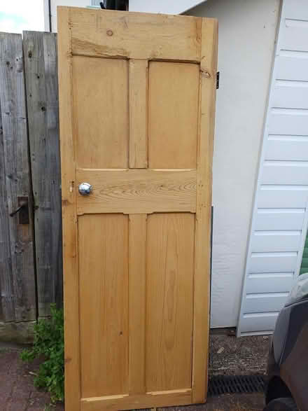 Photo of free Stripped pine door (WR14 Malvern) #2