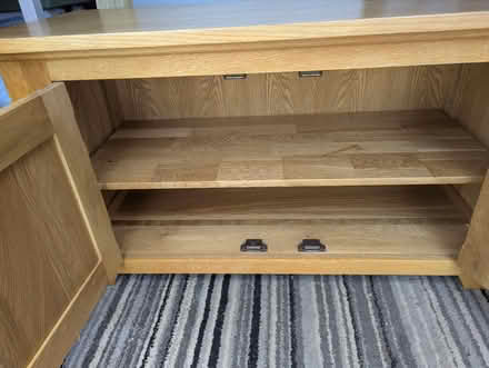 Photo of free Oak TV cabinet (Chaddesden.) #1