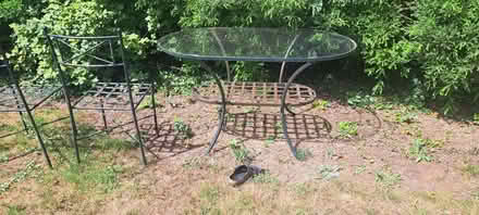 Photo of free Garden table &4 chairs (Benfield Valley BN41) #3