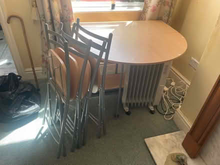 Photo of free Table and chairs (Olive Mount L15) #1