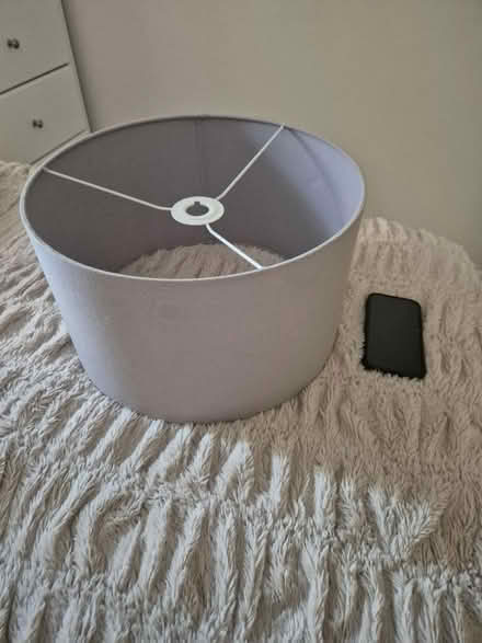Photo of free Light Grey lampshade (Epsom, KT17) #1