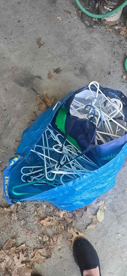 Photo of free Plastic hangers (Red Bank) #1