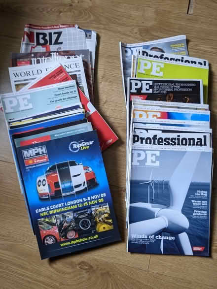 Photo of free Magazines - The Economist, professipnal engineer, business.. (Old Woking GU22) #1