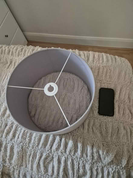 Photo of free Light Grey lampshade (Epsom, KT17) #2