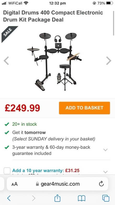 Photo of free Drum Kit (DE56 - Duffield) #4