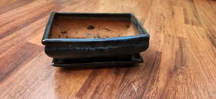 Photo of free Bonsai Rectangular Earthenware Pot with Tray (Billesley B13) #1