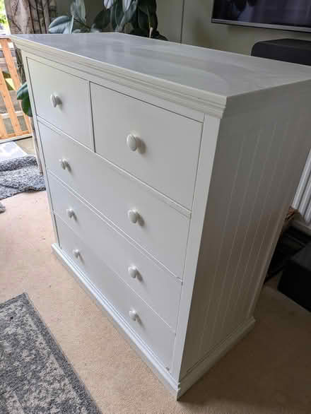 Photo of free White Chest of Drawers (Market Harbourough) #2