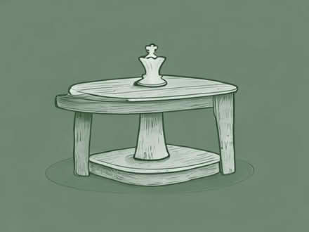Photo of Wooden chess table. (Florence Park OX4) #1