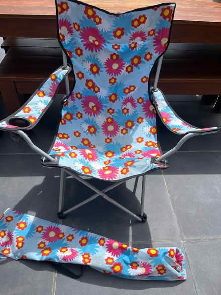 Photo of free Fold up garden chair (Surbiton KT5) #1