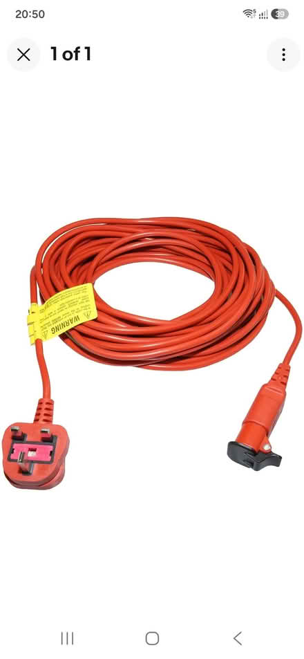 Photo of Hedge trimmer cable (Chelmer Village CM2) #2