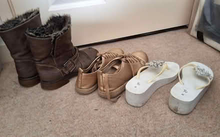 Photo of free 3 pairs of shoes, size 7 (South Acton) #1
