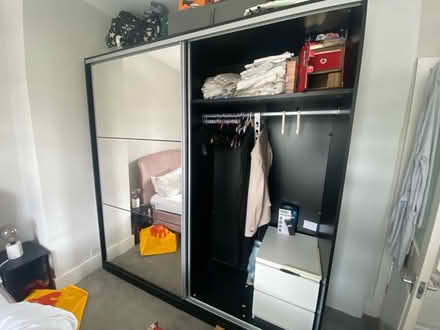 Photo of free Freestanding mirrored wardrobe (Loughton IG10) #1